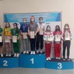 Бронзу Первенства России по стрельбе из малокалиберного пистолета в командном зачёте заняли Пивнева Софья, Ермакова Кристина и Махова Мария .