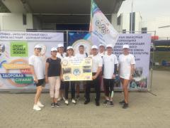 31 августа команда нашей школы приняла участие в спортино-интеллектуальном квесте в рамках реализации Всероссийского проекта "Спортивное наследие - здоровая страна".
